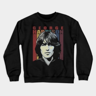 Give Me Love Melodies Harrison Vintage Rock Couture Fashion Crewneck Sweatshirt